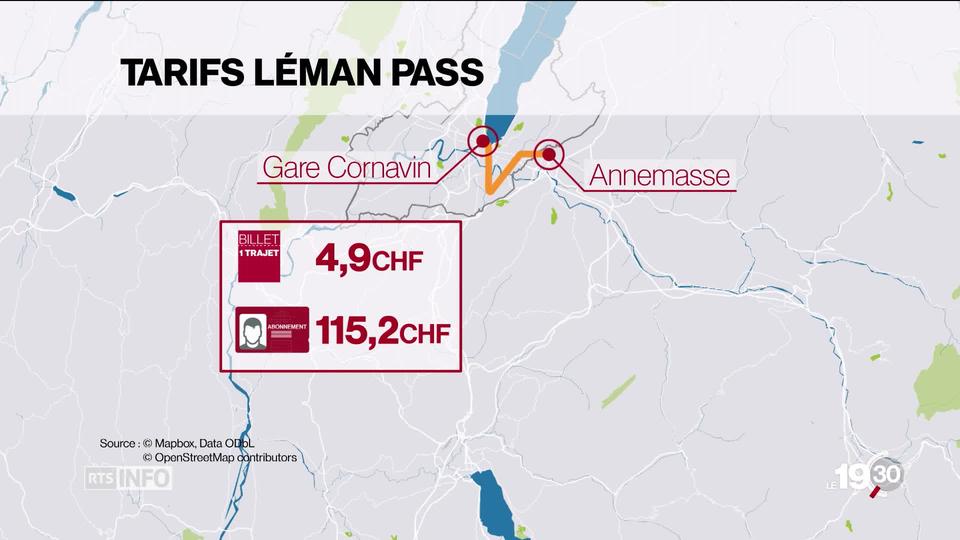 Le voile est levé sur les tarifs du futur Léman Express