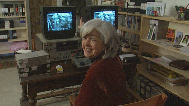 Carole Roussopoulos, vidéaste, en 2000. [RTS]