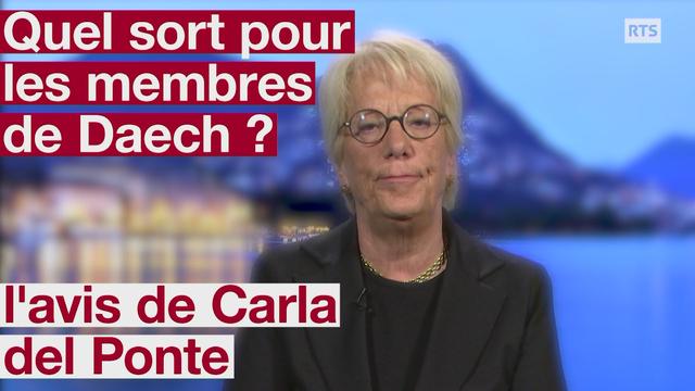 L'ancienne procureure tessinoise Carla del Ponte. [RTS]