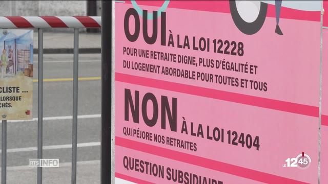 Votations du 19 mai: deux projets politiques pour recapitaliser la caisse de prévoyance des employés de l'État de Genève.