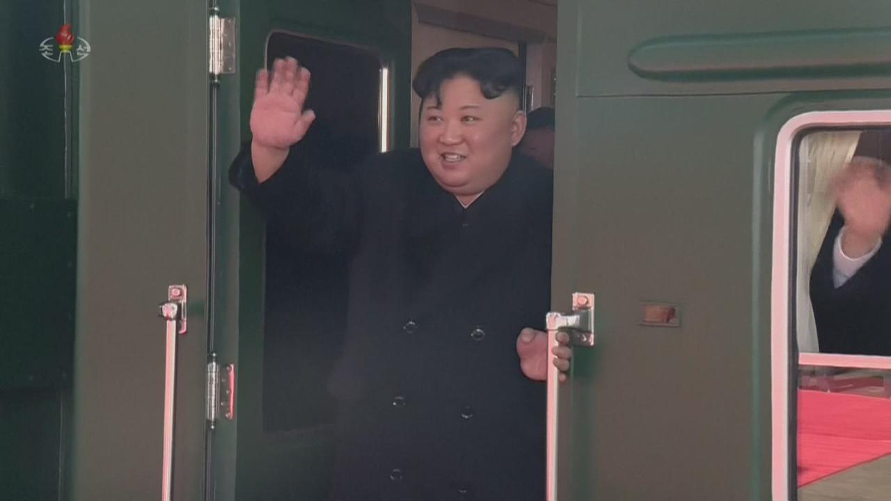 Kim Jong-un se dirige vers le Vietnam à bord d'un train blindé.