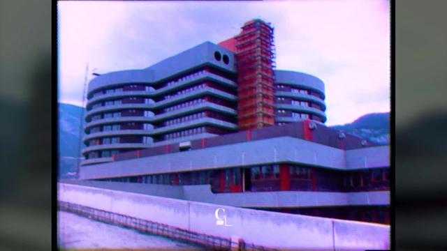 L'hôpital du Valais fête ses 40 ans. Une construction audacieuse pour l'époque!