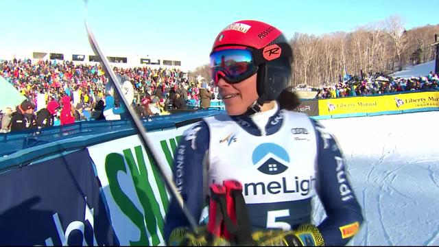 Killington (USA), géant dames: Federica Brignone (ITA) sur la 2e marche du podium