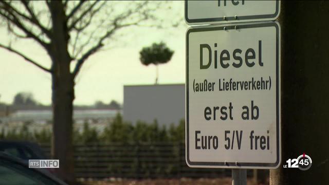 Les anciens véhicules diesel bannis dans trois villes allemandes