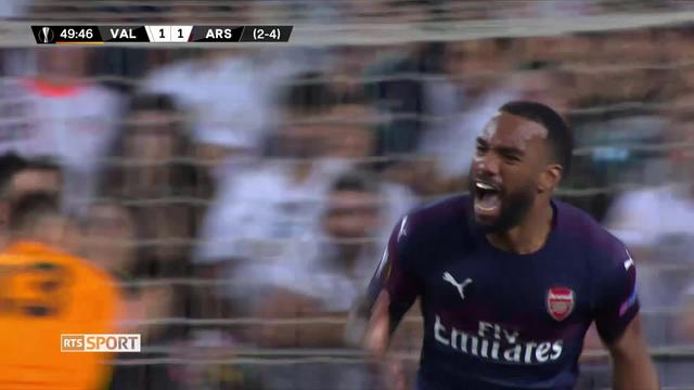 1-2 retour, Valence - Arsenal (2-4): les buts du match