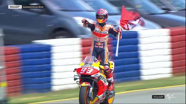 GP de République Tchèque (#10), MotoGP: victoire de Marc Marquez (ESP) devant Dovizioso (ITA) 2e