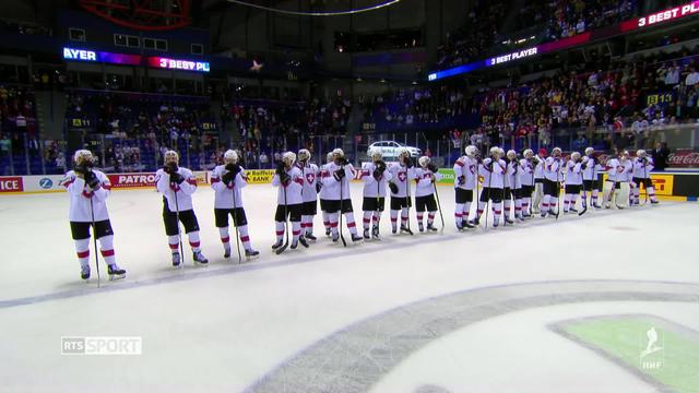 Hockey: Championnat du Monde, la Suisse a 4-10 de la finale