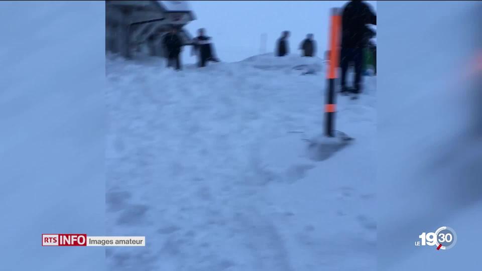 Appenzell: Aucun disparu dans l'avalanche de 300 m de large qui a emporté plusieurs véhicules et atteint un hôtel