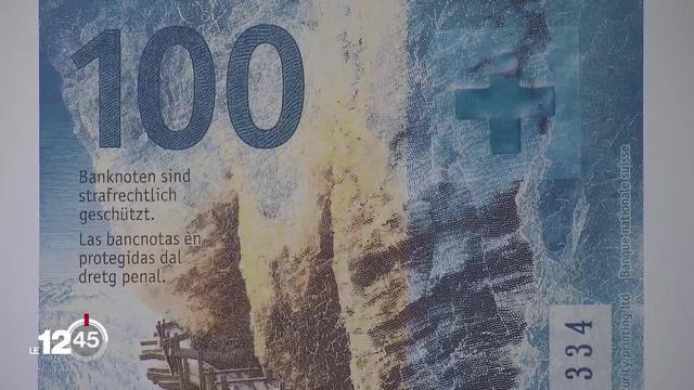 Le nouveau billet de 100 francs dévoilé par la Banque nationale suisse