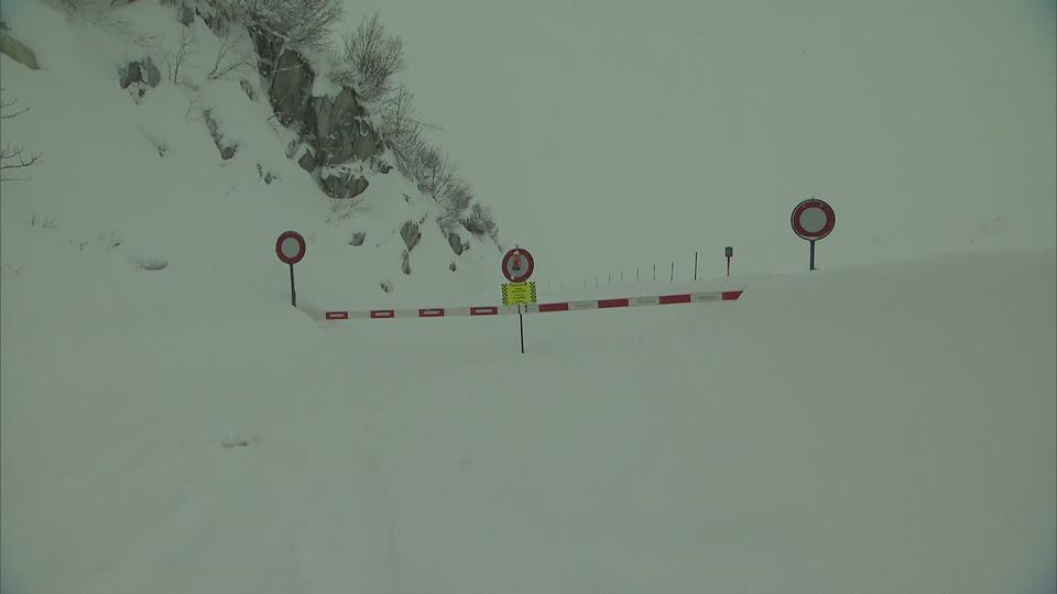 Avalanche dans le canton d Uri