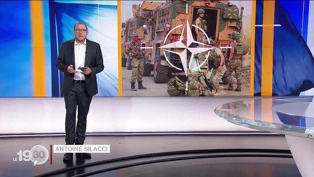 L'OTAN se réunit pour la première fois depuis l'offensive turque en Syrie. Explications d'Antoine Silacci.