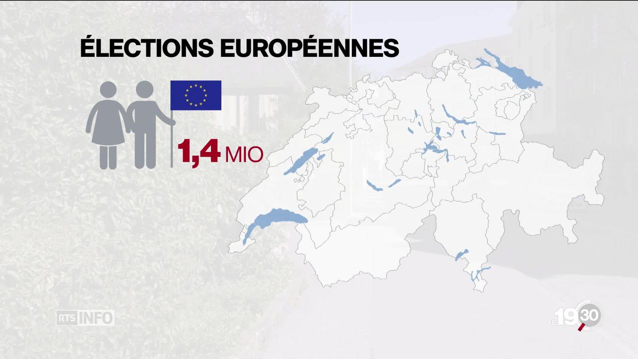 Elections européennes: 1-5 de la population suisse possède un passeport européen et pourra participer directement au scrutin.