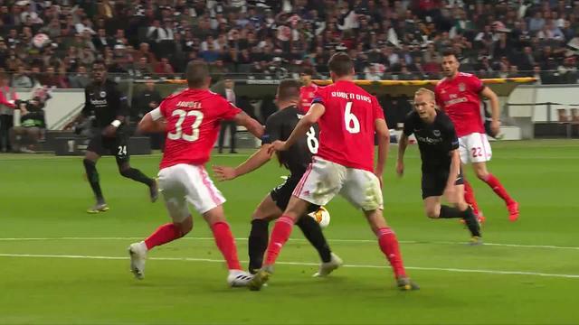 1-4 retour, Francfort – Benfica (2-0): Gelson et Francfort remontent deux buts au Benfica de Seferovic et passent en 1-2!