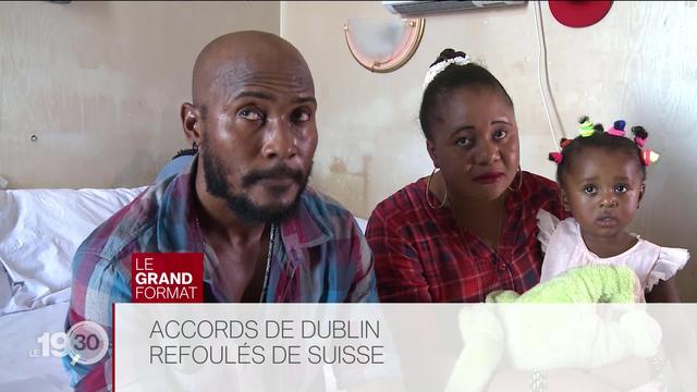 Chaque année, la Suisse refoule des migrants vers d'autres pays européens. Témoignage d'un couple réfugié en Italie.