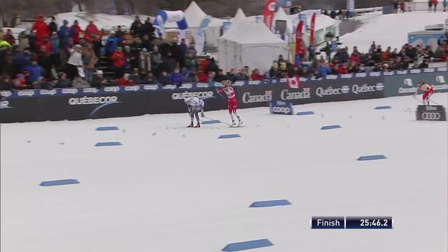Québec (CAN), 10km dames: victoire de Nilsson (SUE)