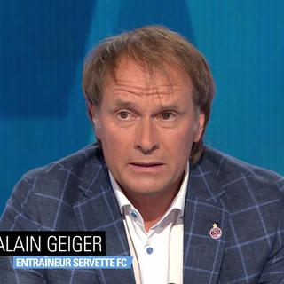 Football: Alain Geiger et le Servette FC