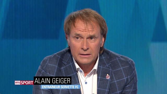 Football: Alain Geiger et le Servette FC