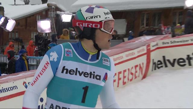 Adelboden (SUI), slalom messieurs 2e manche: Daniel Yule (SUI)