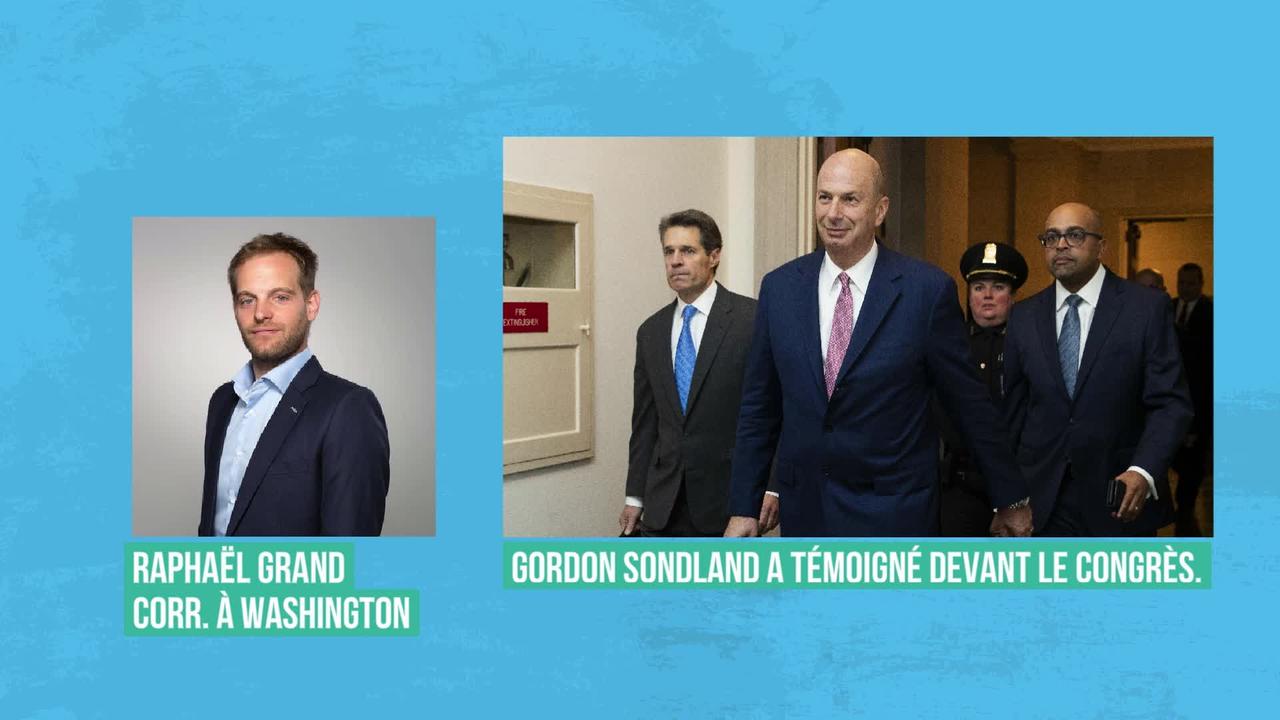 Gordon Sondland, témoin-clé de la procédure de destitution contre Donald Trump