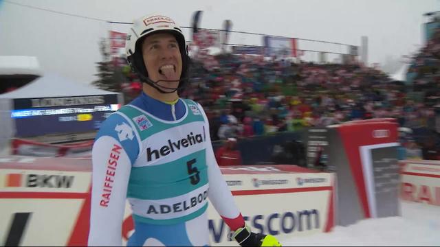 Adelboden (SUI), slalom messieurs 2e manche: Ramon Zenhaeusern (SUI)