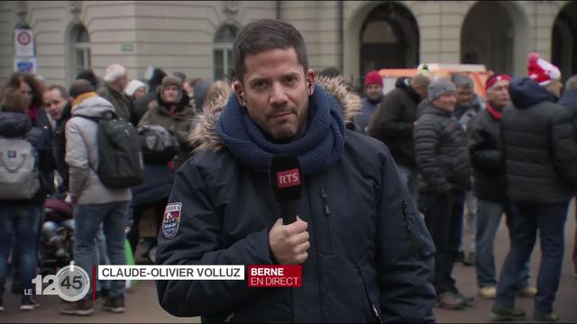 Manifestation des vignerons pour un marché plus équitable: les explications de Claude-Olivier Volluz