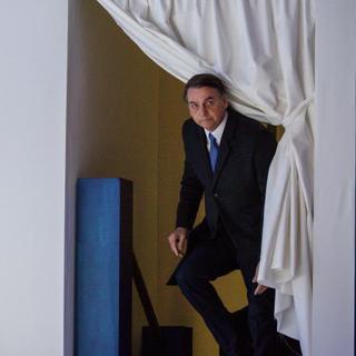 Le discours attendu de Jair Bolsonaro au WEF. [AFP - Fabrice Coffrini]