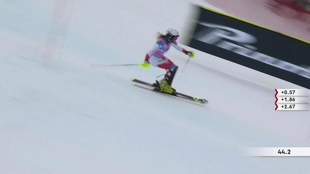 Killington (USA), slalom dames, 1re manche: Charlotte Chable (SUI) 19e