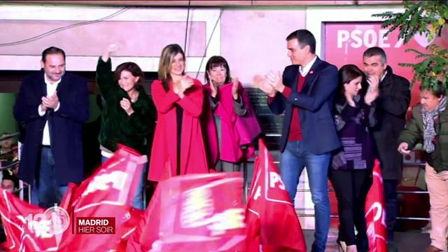 Deux gagnants aux élections en Espagne: le socialiste Pedro Sanchez et l'extrême-droite Vox, désormais troisième force politique.