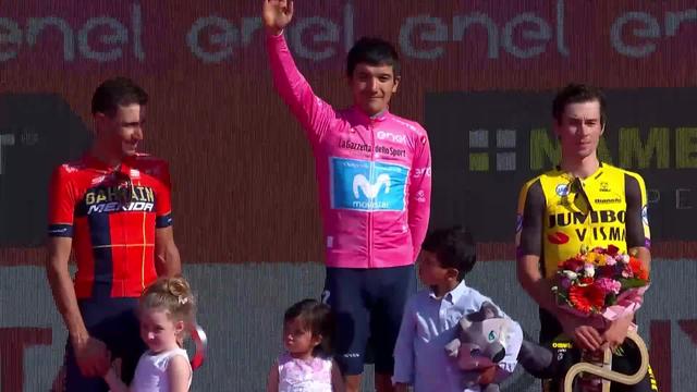 Cyclisme, Giro: victoire de l'édition de Richard Carapaz (ECU)