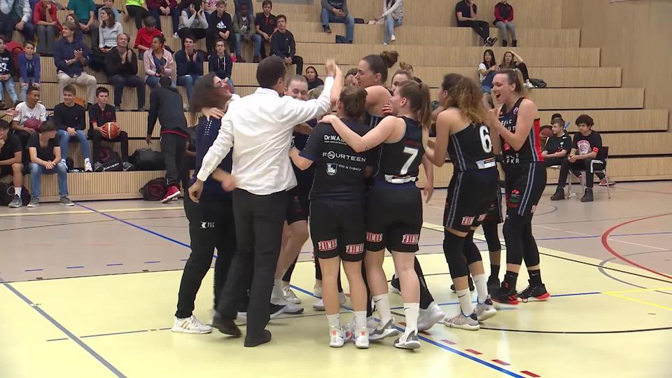 Finale match 3, Winterthour - Elfic Fribourg (73-82): les Fribourgeoises remportent le titre de champion Suisse