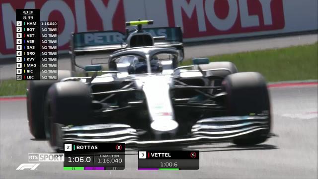 GP d’Espagne, essais qualificatifs: Bottas en pole devant Hamilton