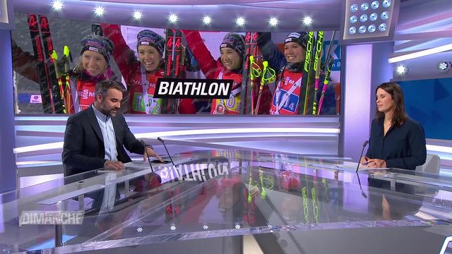 Biathlon: 2e place en Coupe du monde pour les Suissesses
