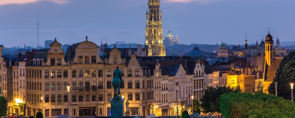 Centre ville de Bruxelles [Depositphotos - Leonid_Andronov]