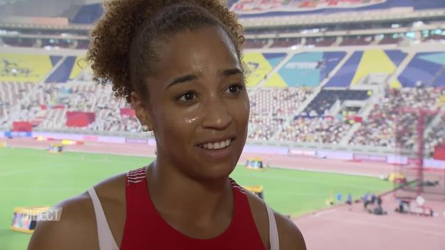 Salomé Kora (éliminée en séries du 100m) : "Je suis très déçue de ma course. J'espérais beaucoup mieux"