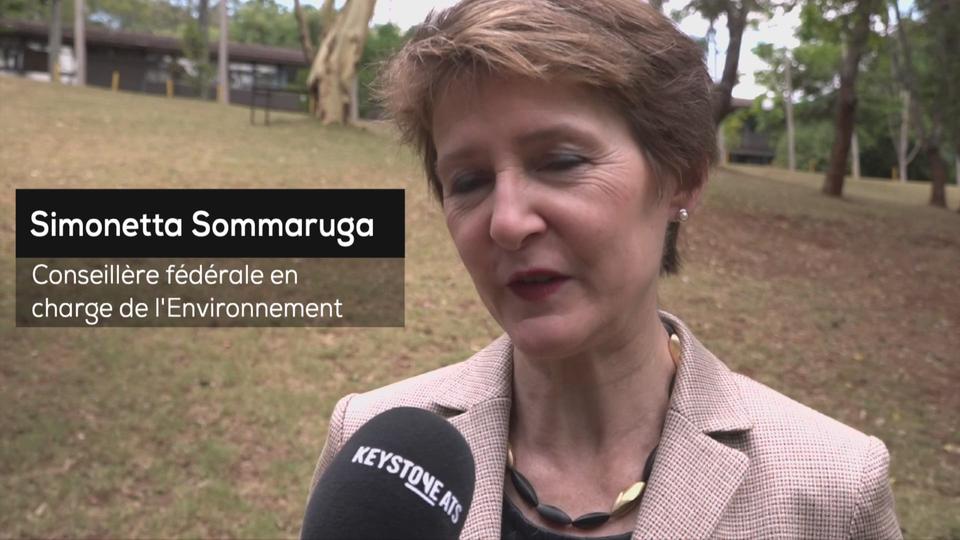 Simonetta Sommaruga s'exprime sur les manifestations pour le climat