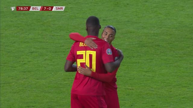 Gr.I, Belgique – Saint-Marin (9-0): la Belgique première qualifiée après son carton face à Saint-Marin