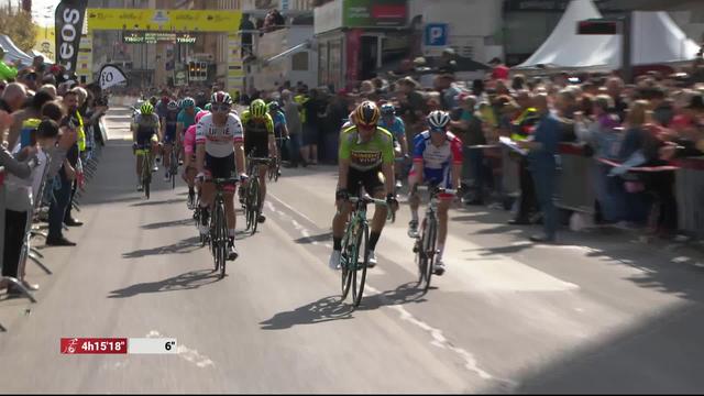 1ère étape, Neuchâtel – La Chaux-de-Fonds: Primoz Roglic (SLO) s’impose au sprint