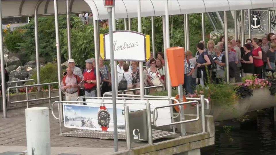 Les transports publics cartonnent à la fête des vignerons. 85% des visiteurs arrivent en transport public, à pied ou à vélo.