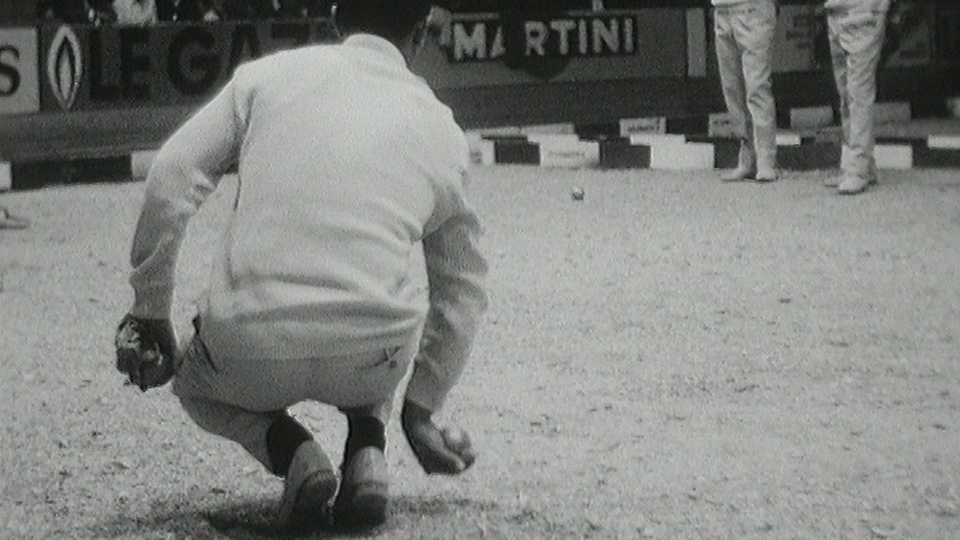 Championnat du monde de pétanque à Genève en 1964. [RTS]