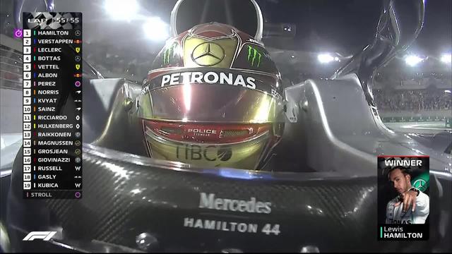 GP des Emirats Arabes Unis (#21): Hamilton (GBR) clôt la saison en beauté