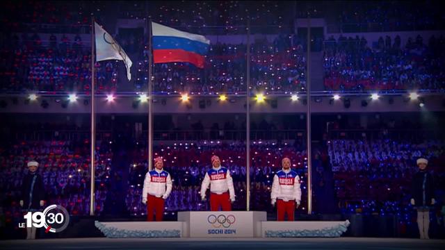 Impliquée dans un scandale de dopage, la Russie est bannie des compétitions internationales pour quatre ans.