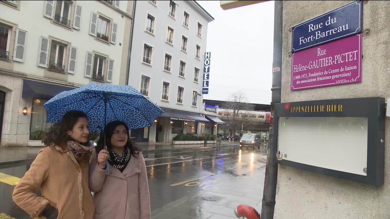 En Suisse romande, moins d'une rue sur dix porte le nom d'une femme