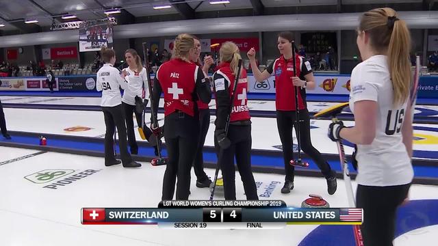 Championnat du monde dames, Suisse - USA (5-4): les Suissesses remportent une nouvelle victoire