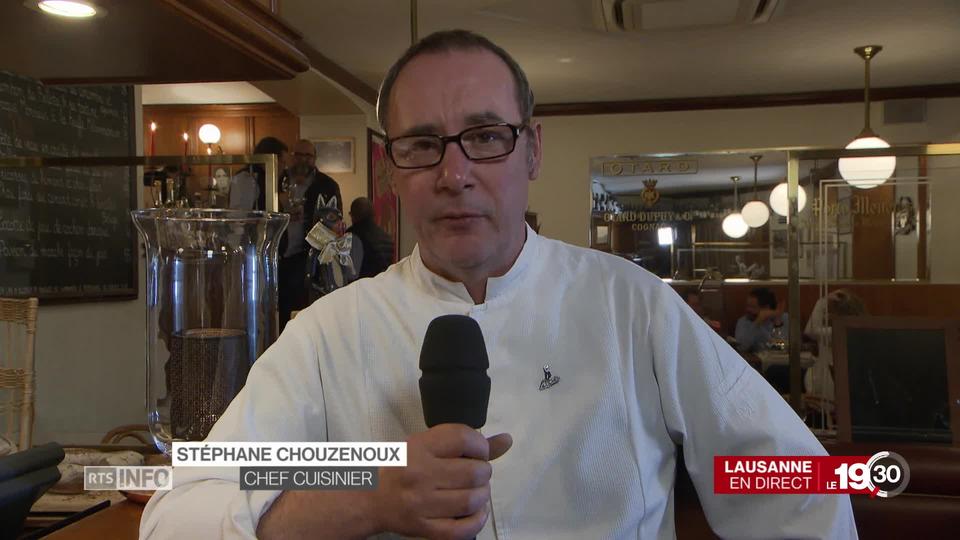 Stéphane Chouzenoux, Chef cuisinier au Chat Noir à Lausanne, défend une cuisine un peu plus démocratique.