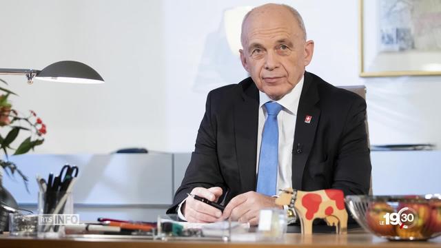 Ueli Maurer, le nouveau président de la Confédération.