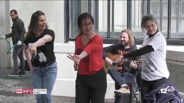 Fête de la danse: du flamenco dans les ascenseurs de Genève.