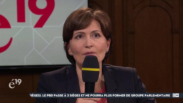 Regula Rytz, présidente des Verts: "On doit discuter peut-être maintenant d'une nouvelle formule magique" pour le Conseil fédéral