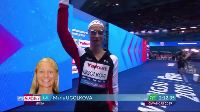 Natation: Maria Ugolkova échoue à 23 centièmes de la finale des Mondiaux
