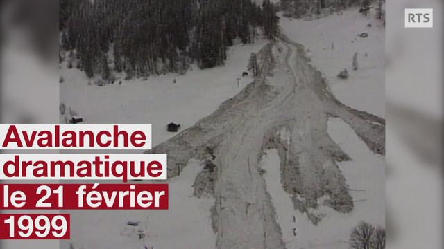 Avalanche meurtrière d'Evolène le 21 février 1999