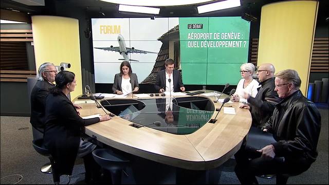 Le débat - Aéroport de Genève: quel développement?